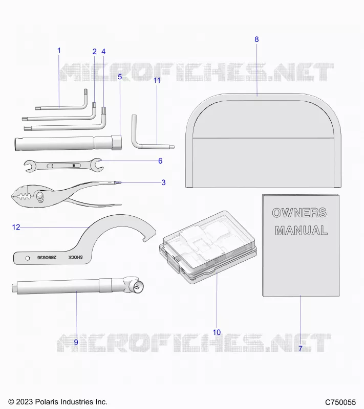REFERENCE, OWNERS MANUAL AND TOOL KIT