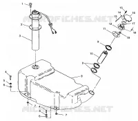 FUEL TANK SLX 780 B954287 (4933953395A009)
