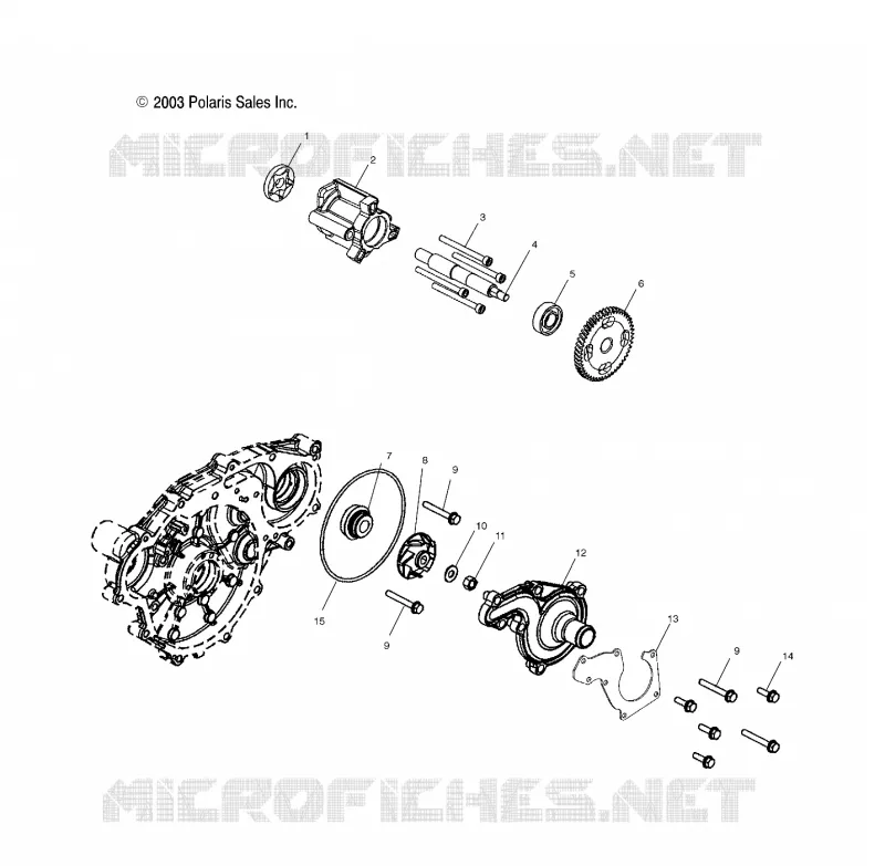 OIL PUMP/WATER PUMP