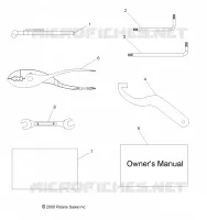 REFERENCES, TOOL KIT AND OWNERS MANUALS