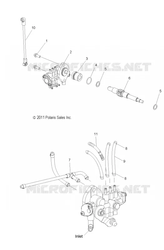 OIL PUMP AND LINES
