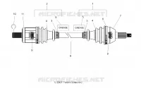 DRIVE SHAFT FRONT