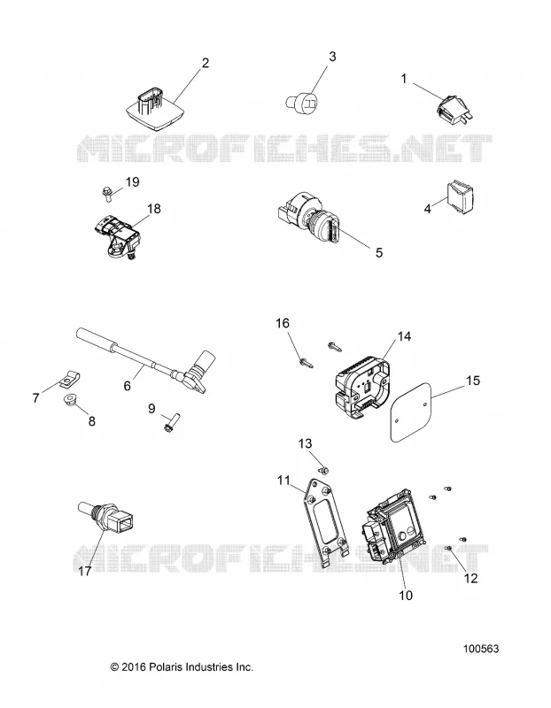 SWITCHES, SENSORS AND ECM