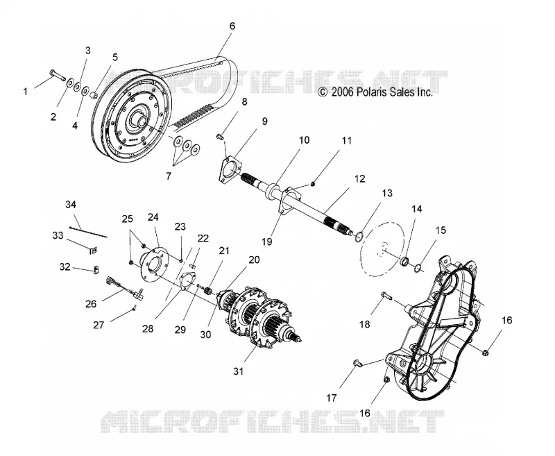 DRIVE TRAIN, DRIVE SHAFT AND JACKSHAFT