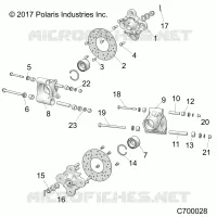 SUSPENSION, REAR CARRIER