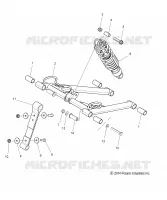 SUSPENSION, FRONT TORQUE ARM