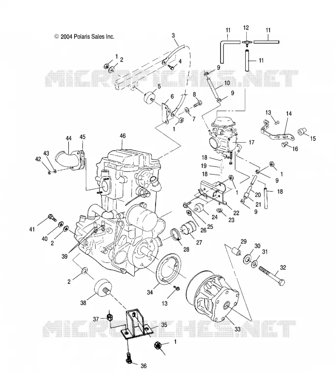 ENGINE MOUNTING