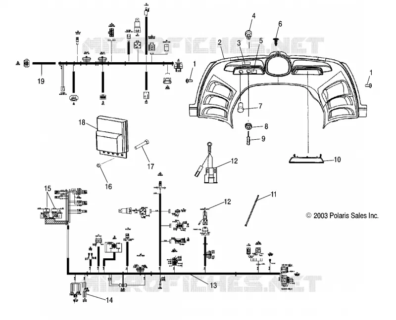 CONSOLE   WIRE HARNESS