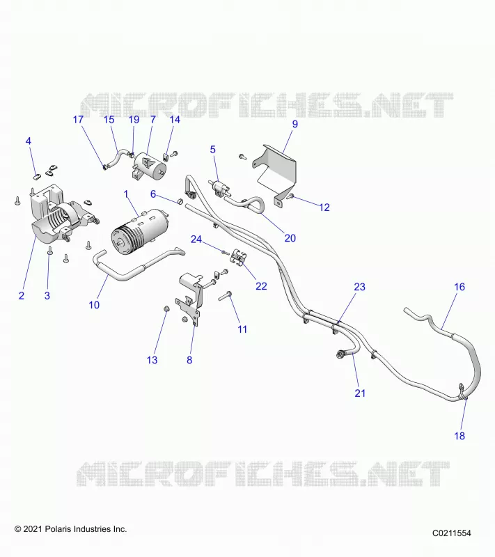 FUEL SYSTEM, FUEL TANK EVAP SYSTEM.