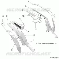 REAR BODYWORK FENDERS AND BEZELS- Z21N4E99AC/AK/BC/BK/K99AP/AG/BG/BP (C700248-8)