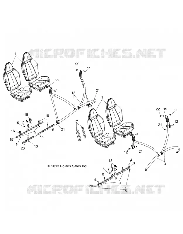 SEAT MOUNTING AND BELTS