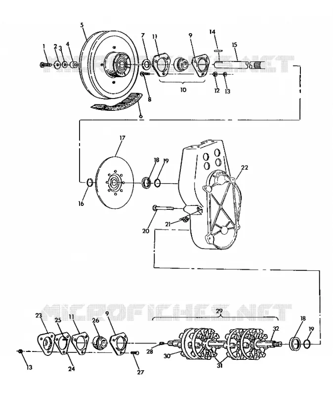 CHAINCASE ASSEMBLY 500 XLT (4921662166021A)