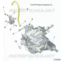 DRIVE TRAIN, FRONT GEARCASE INTERNALS