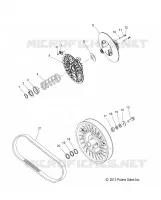 DRIVE TRAIN, CLUTCH, SECONDARY