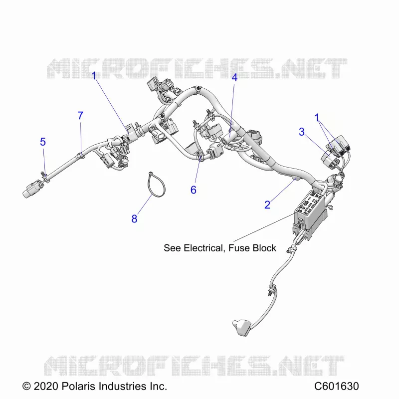 ELECTRICAL, WIRE HARNESS, MAIN
