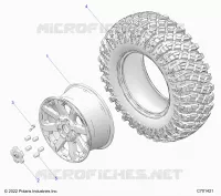 WHEELS, FRONT