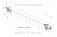 DRIVE TRAIN, PROP SHAFT, FRONT