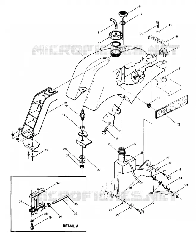 FUEL TANK ASSEMBLY (4913511351009A)