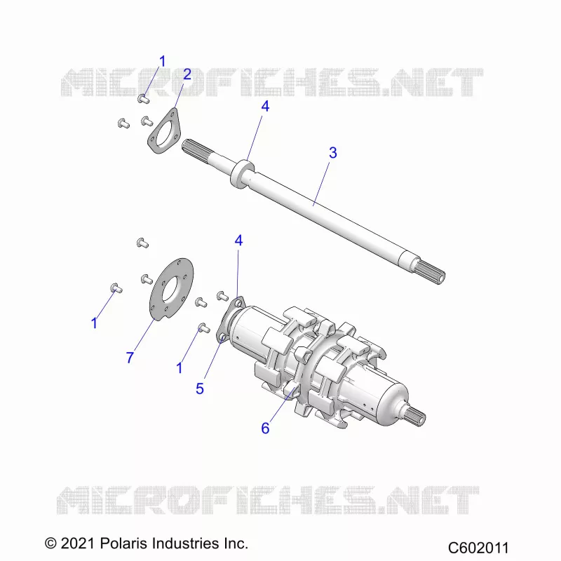DRIVE TRAIN, JACKSHAFT AND DRIVE SHAFT
