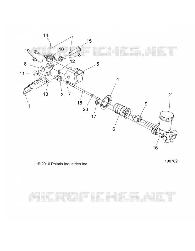 BRAKES, PEDAL AND MASTER CYLINDER MOUNTING