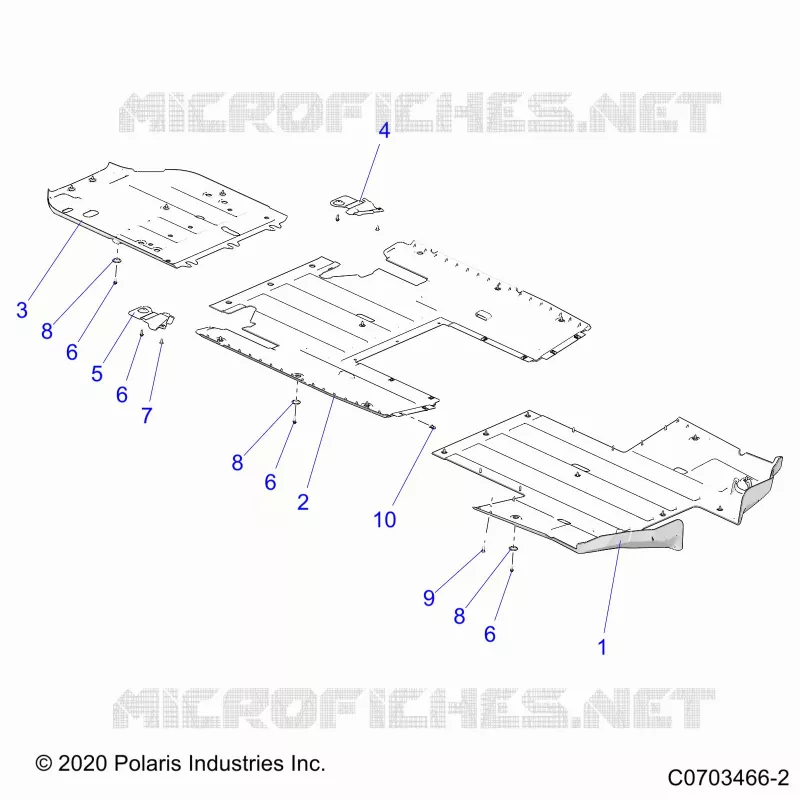 CHASSIS, SKID PLATES