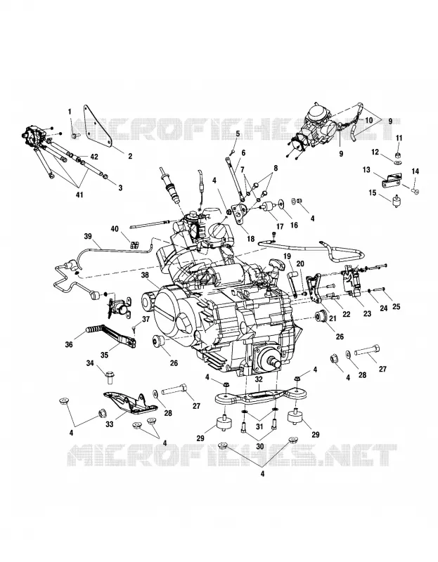 ENGINE MOUNTING