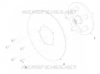 WHEELS, COMPONENTS, END, 9.21 INCH, DISC 5 BOLT
