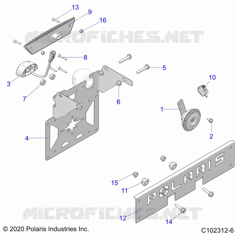 ELECTRICAL, HORN, FOG LIGHT, AND LICENSE PLATE LIGHT