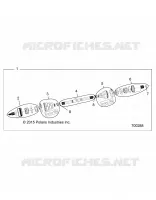 DRIVE TRAIN, REAR HALF SHAFT