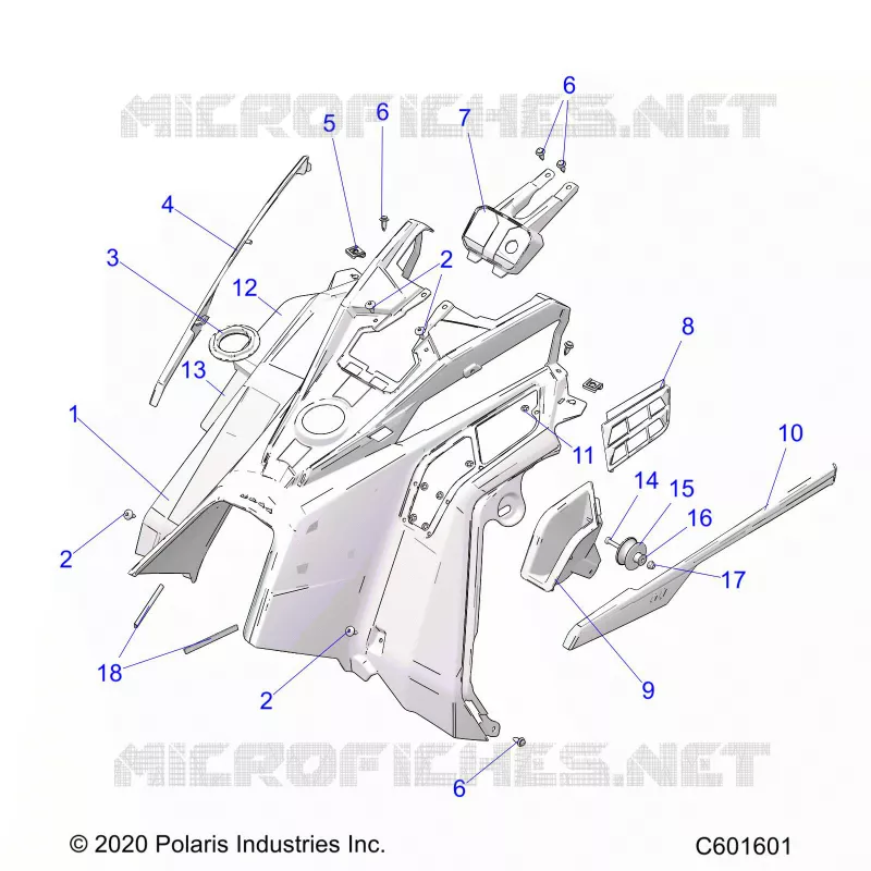 MIDDLE FAIRING