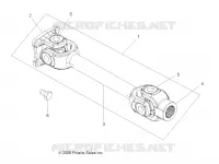 DRIVE TRAIN, PROP SHAFT, REAR
