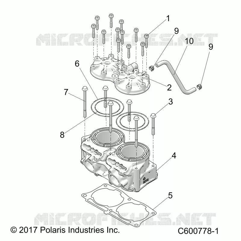CYLINDER, CYL. HEAD