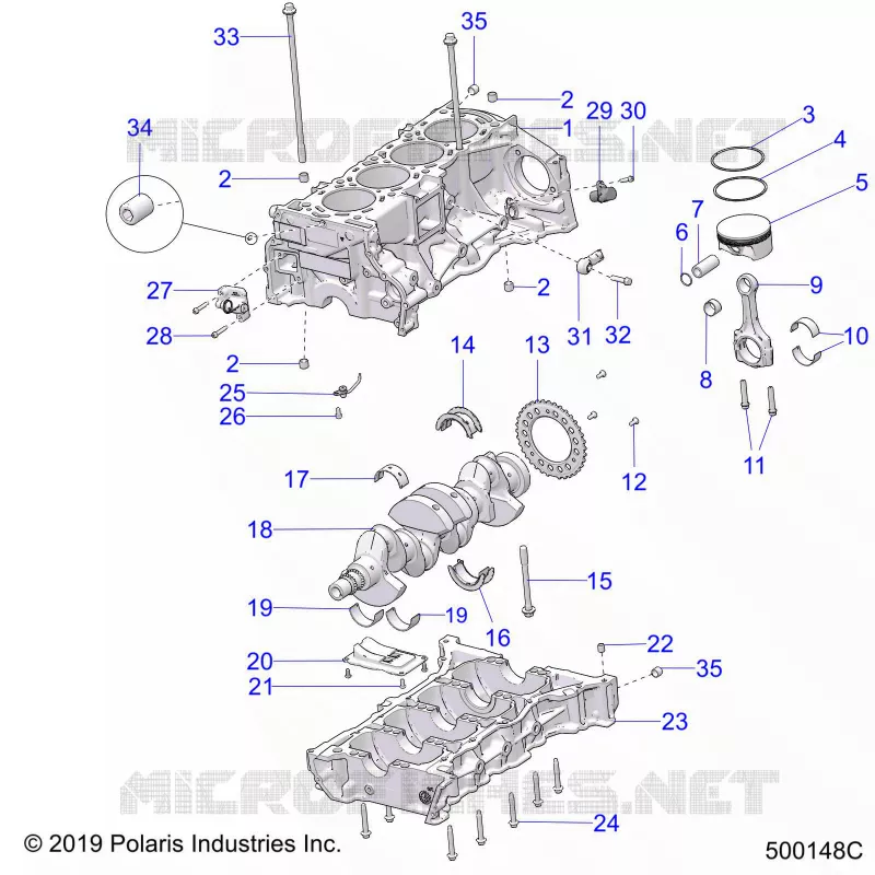 CYLINDER BLOCK AND RELATED