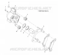REAR BRAKE CALIPER