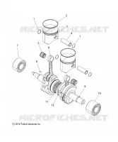 ENGINE, PISTON   CRANKSHAFT
