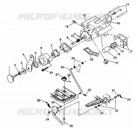 REAR BRAKE/FOOT PEDAL ASSEMBLY TRAIL BOSS W938527 (4924072407023A)