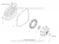 DRIVE TRAIN, DRIVE COUPLER (BUILT 3/01/11 AND BEFORE)