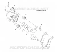 REAR BRAKE CALIPER