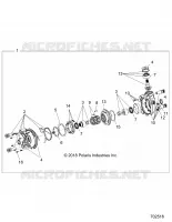 DRIVE TRAIN, FRONT GEARCASE (TO 8/15/2019)