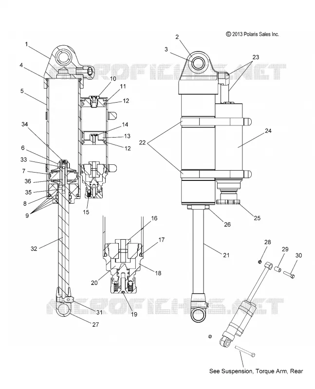 REAR TRACK SHOCK