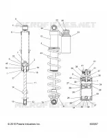 SUSPENSION, IFS SHOCK W/RESERVOIR