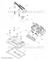 THROTTLE BODY AND VALVE COVER
