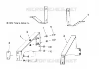 FRAME, OPTIONS, BUMPER, BRACKET, REAR