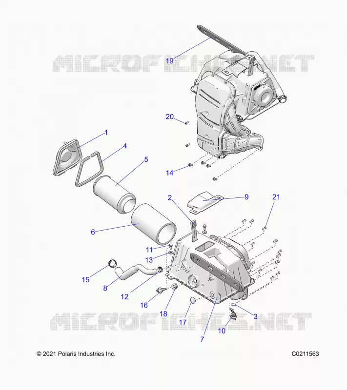 ENGINE, AIR INTAKE