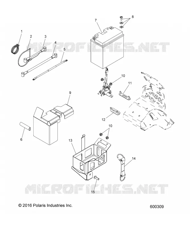 BATTERY/BOX AND CABLES