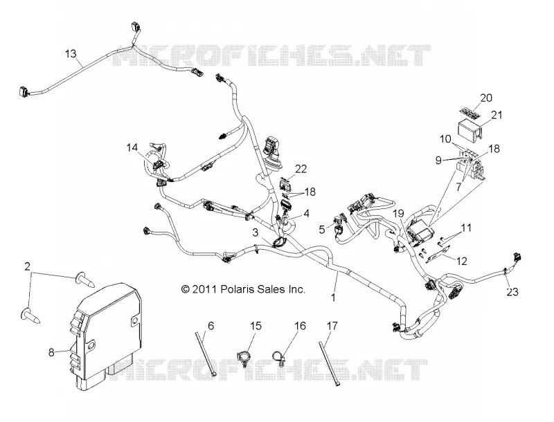 WIRE HARNESS, EPS