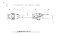 DRIVE TRAIN, FRONT PROP SHAFT