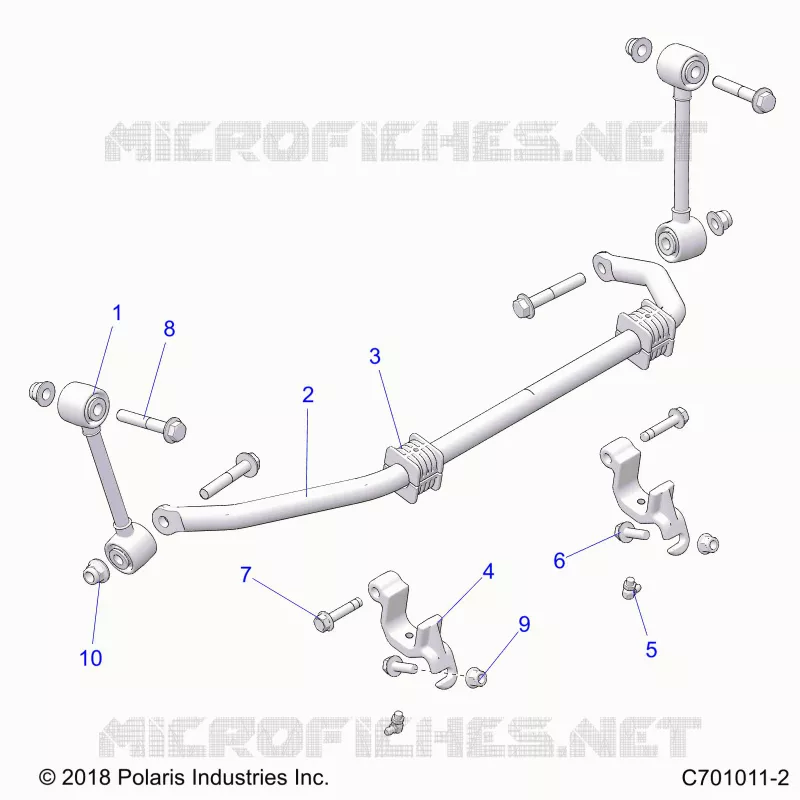 SUSPENSION, FRONT STABILIZER BAR- G21GAP99AM/BM (C701011-2)