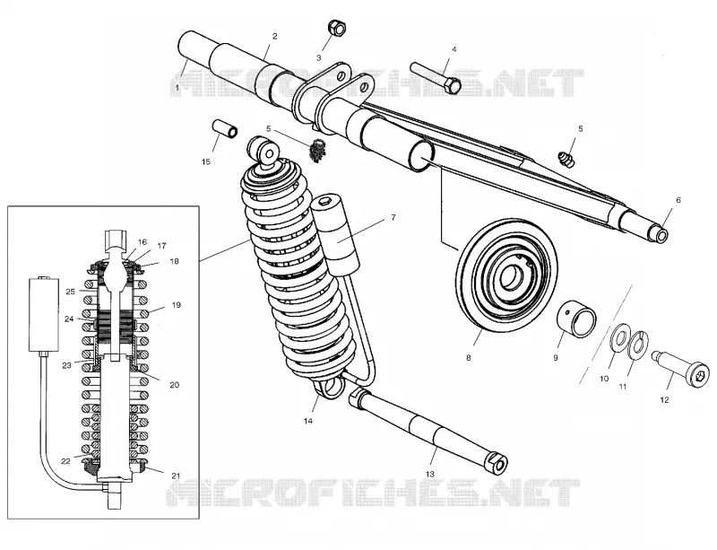 REAR TORQUE ARM (M-10)