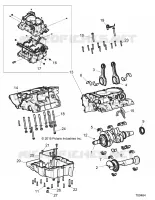 ENGINE, CRANKCASE AND CRANKSHAFT